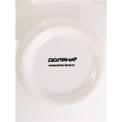 Салатник Доляна «Зайка в золотом», 240 мл, 15.5×10×10 см