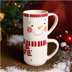 НАБОР КРУЖЕК LEFARD "SNOWMAN" 2 ШТ. 285МЛ