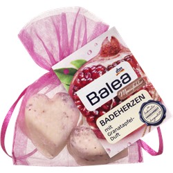 Balea (Балеа) Manufaktur Badeherzen mit Granatapfelduft, 30 г