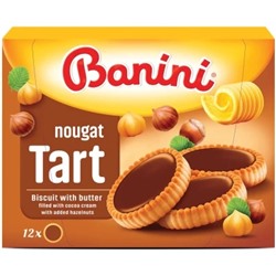 Печенье Banini Tart с начинкой какао/фундук 210 гр.