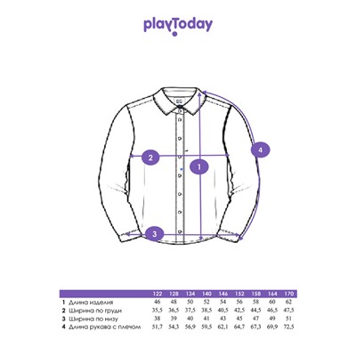 Блузка для девочки