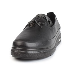 03-5318 BLACK Полуботинки женские (натуральная кожа)