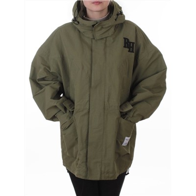 3097 GREEN Куртка демисезонная женская (100 гр. холлофайбер)