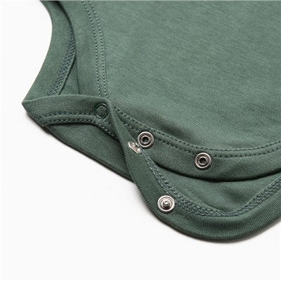 Боди детское «Крошка Я. Еловые веточки», рост 68-74 см