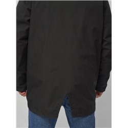 Куртка и парка 3 в 1 трансформер MTFORCE черного цвета 2359Ch