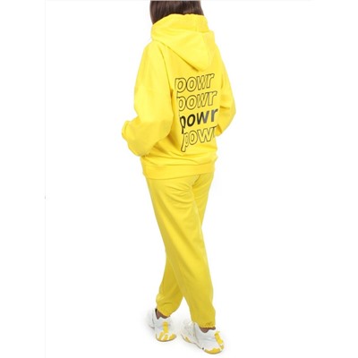 Y315 YELLOW Спортивный костюм женский (100% хлопок)