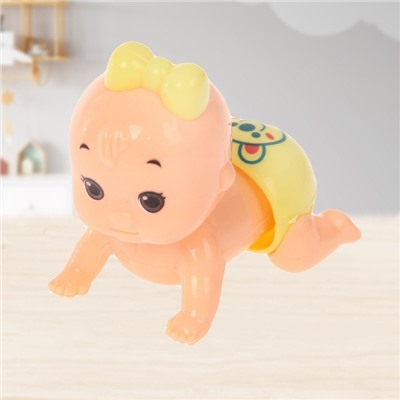Заводная игрушка «Пупсик», МИКС