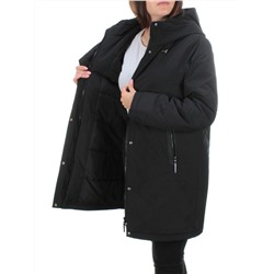 22223 BLACK Куртка демисезонная женская (120 гр. синтепон)