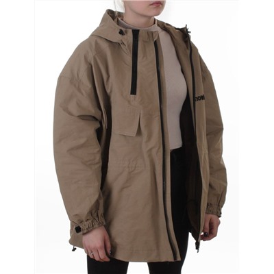 3103 BEIGE Куртка демисезонная женская (100 гр. холлофайбер)