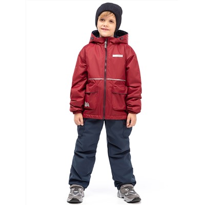Комплект утеплённый для мальчика NIKASTYLE 7м2925 Чили неви