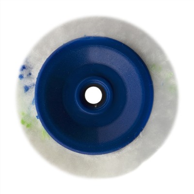 Валик сменный "Водные краски", 180 мм, ворс 12 мм, D - 36 мм, D ручки - 6 мм, полиэстер Сибртех