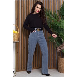 Блуза Грей (черная) Б13046-44М