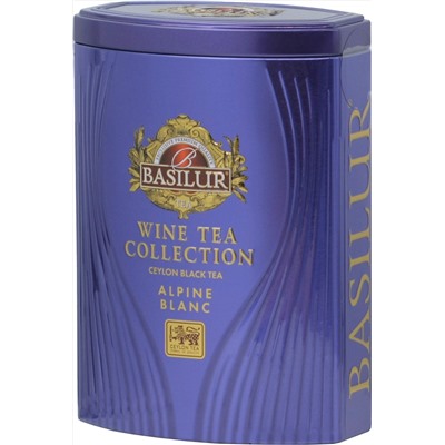 BASILUR. Wine Tea. Альпийский бриз 75 гр. жест.банка