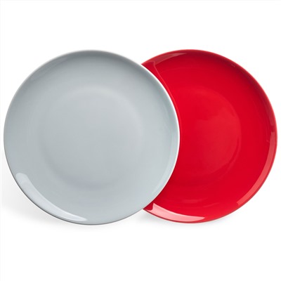 НАБОР ТАРЕЛОК ЗАКУСОЧНЫХ LEFARD "TET-A-TET" 2 ШТ. 20,5 СМ (КОР=16НАБ.)