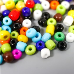 Бисер «Ассорти цветное», 6 мм 20 г