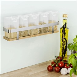 Набор контейнеров для специй Sugar&Spice Honey 0,2 л х 3 штуки SE112712999 прозрачный