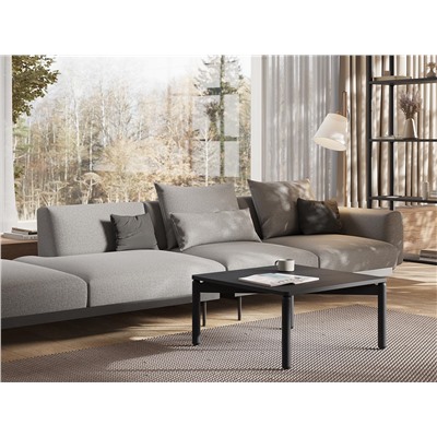 Столик кофейный Saga, 60х60 см, синий