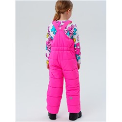 Комплект зимний для девочки: куртка, полукомбинезон