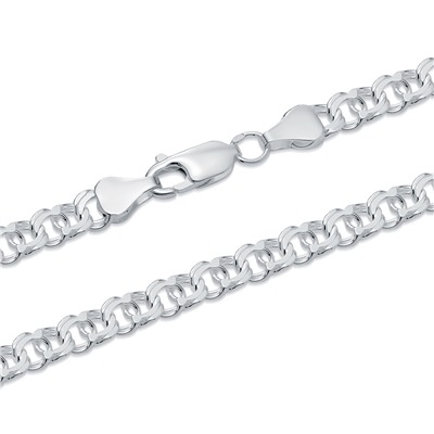 Цепь Арабский бисмарк  с алмазной огранкой