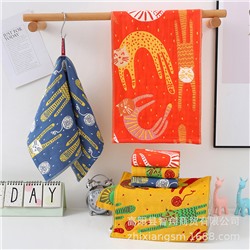 Creative gauze children's towel, scarf for kindergarten, wholesale