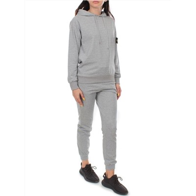 NOE102 GRAY Костюм спортивный женский (хлопок 90%, полиэстер 10%)