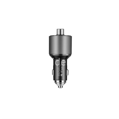 MP3 FM Modulator HOCO E19 (Bluetooth/2 USB/дисплей) черный