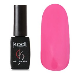 Kodi Гель-лак №085, насыщенно розовый, без блесток и перламутра, 8 мл