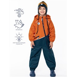 Комбинезон утепленный для мальчика NIKASTYLE 8м1524 хурма океан Nikastyle