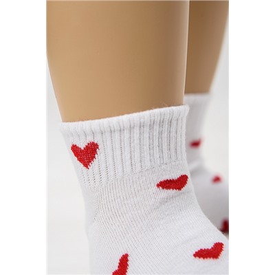 Детские носки стандарт Любимка (набор 2 пары) / белый
