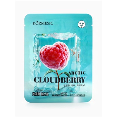 Маска для лица KORMESIC «Охлаждающие ягоды», увлажняющая, 25 мл