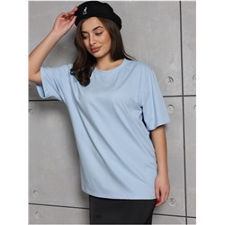 Футболка "Базовая" Голубой женская