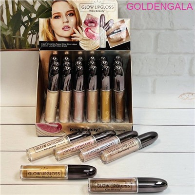 Полупрозрачный блеск для губ мерцающий KISS Beauty Арт 70057/5