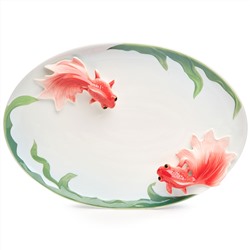 БЛЮДО LEFARD "ЗОЛОТАЯ РЫБКА" 32*22*5 СМ (КОР=12ШТ)