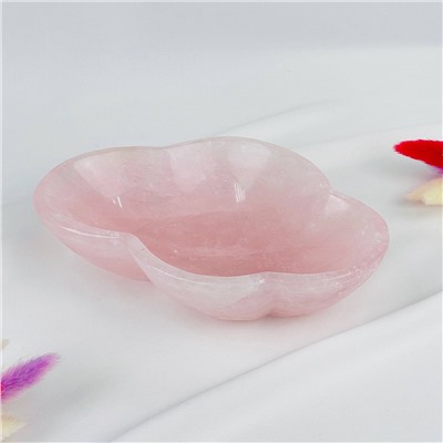 Радуга Самоцветов Чаша из мадагаскарского Розового кварца