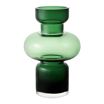 Ваза Florum, 30 см, изумрудная