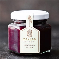 Джем Брусничный фреш (брусника-груша-коньяк)