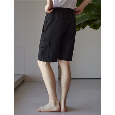 Шорты-карго из легкого футера