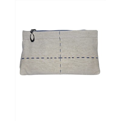 51 Косметичка Гобелен Пунктирные Линии 21х14х3см 2520348