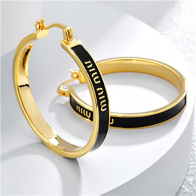 Серьги с замком кольцо арт. 13 4542 (id 286004)
