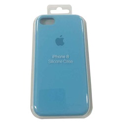 Силиконовый чехол для iPhone 7/8 бирюзовый