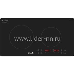 Электрическая компактная плита ELTRONIC 2 конфорки (88-19) индукционная (черная)