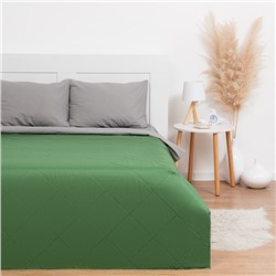 Покрывало LoveLife 2 сп 180х210±5 см, цвет зелёный, микрофайбер, 100% п/э