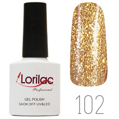 Гель лак Lorilac Professional № 102 10 ml