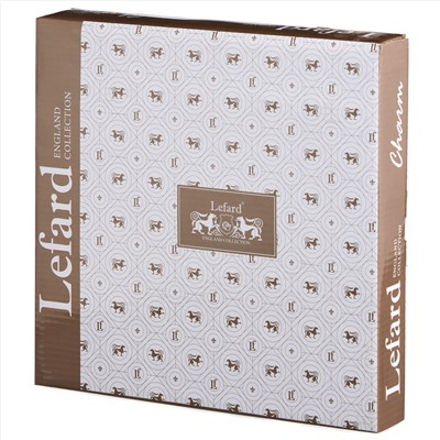 НАБОР ТАРЕЛОК ОБЕДЕННЫХ LEFARD "CHARM" 2 ШТ., 26,5*3 СМ (С ЗОЛОТОЙ ЛИНИЕЙ)