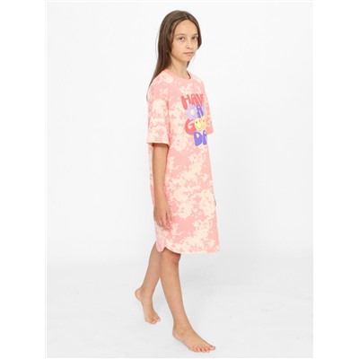Сорочка для девочки Cherubino CWJG 50157-47 Персиковый Baby Boom
