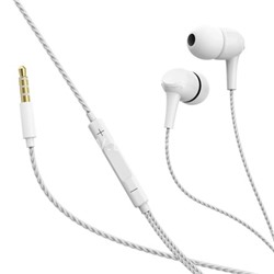 Наушники Perfeo SKEW с микрофоном (белые)