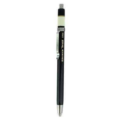 Карандаш цанговый 2.5 мм Koh-I-Noor, чёрный корпус, с клипом 5905СN