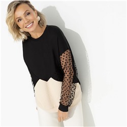 Свитшот дизайнерский, Любимый образ (черная)