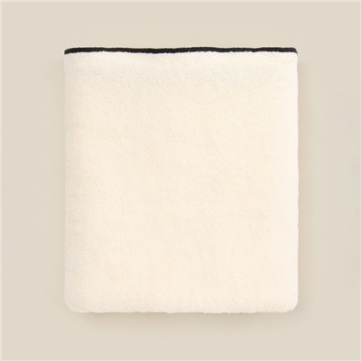 Полотенце махровое SL HOME: Black Frame "Айвори" 90х150 см, 100% хлопок, 470 г/м2