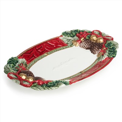 БЛЮДО LEFARD "ШИШКИ" ОВАЛЬНОЕ 34*20,5*4 СМ